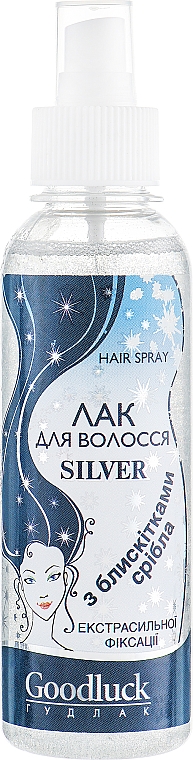 Haarspray Silber Extra starker Halt - Supermash Goodluck Silver Hair Spray — Bild N2
