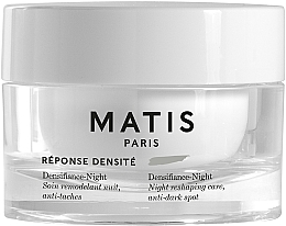 Zellerneuernde, reparierende und straffende Nachtpflege für das Gesicht - Matis Reponse Densite Densifiance-Night — Bild N1