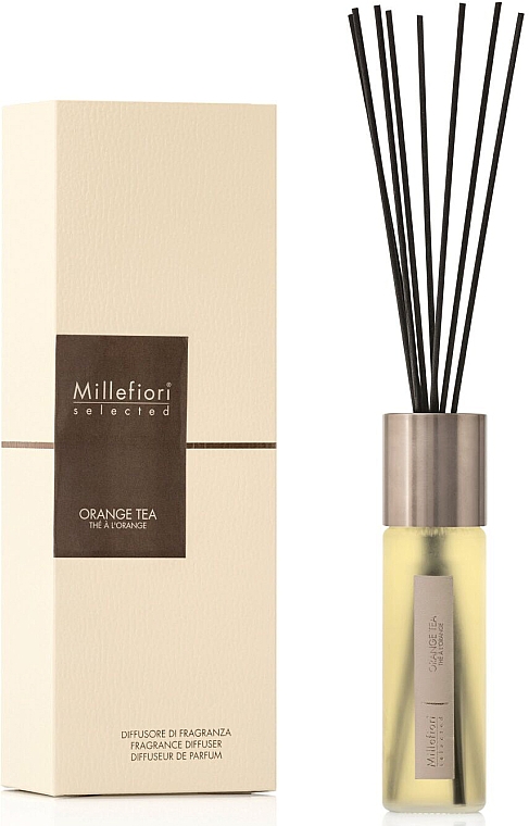 Aromadiffusor - Millefiori Milano Selected Orange Tea Fragrance Diffuser — Bild N1