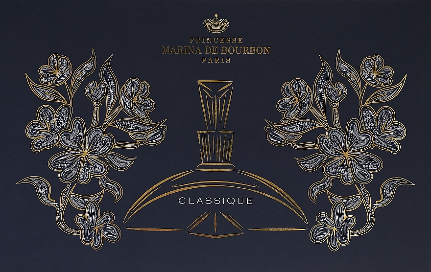 Marina de Bourbon Classique - Duftset (Eau de Parfum 100ml + Körperlotion 100ml + Kosmetiktasche)  — Bild N2