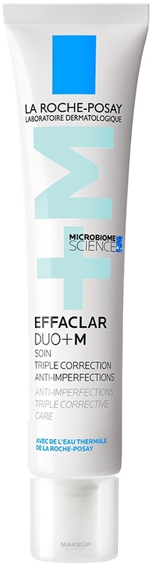 Korrigierende Gesichtscreme gegen Hautunreinheiten und Anti-Pickelmale für fettige Haut - La Roche-Posay Effaclar Duo+M — Foto 40 ml