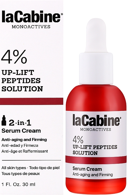 Gesichtsserum-Creme - La Cabine Monoactives 4% Peptides Serum Cream — Bild N2