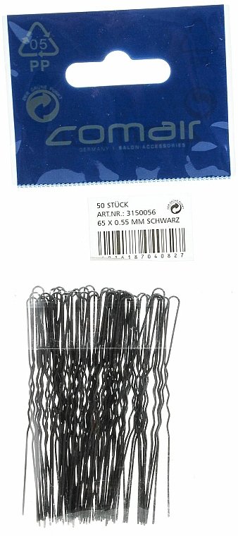 Haarnadeln schwarz 65 mm - Comair — Bild N1