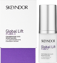 Straffende Augenkonturcreme mit Alaria-Algenextrakt - Skeyndor Lift Definition Eye Contour Cream — Bild N2