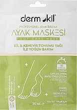 Düfte, Parfümerie und Kosmetik Fußmaske mit Hanfsamenöl - Dermokil Foot Mask Hemp Seed Oil
