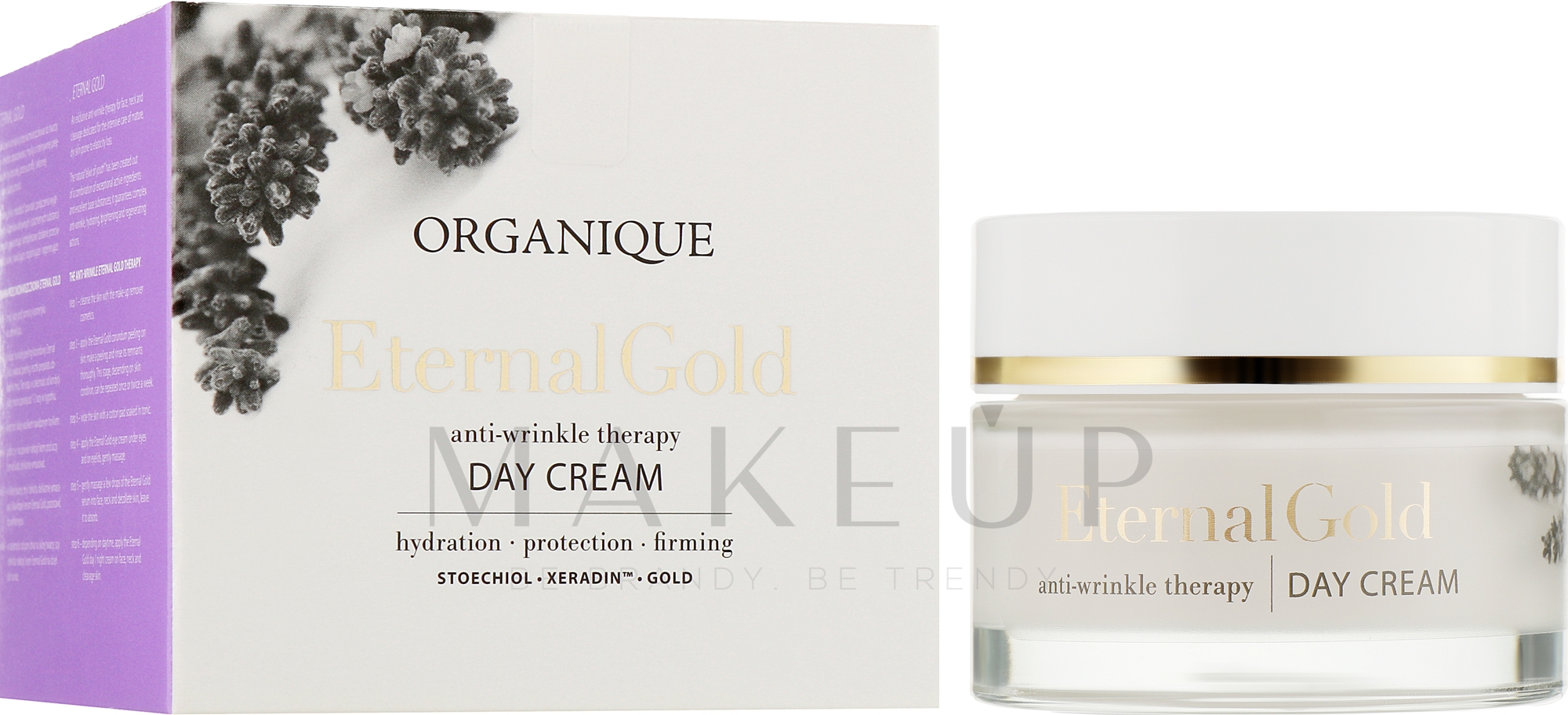 Anti-Falten Tagescreme - Organique Eternal Gold Day Cream — Bild 50 ml