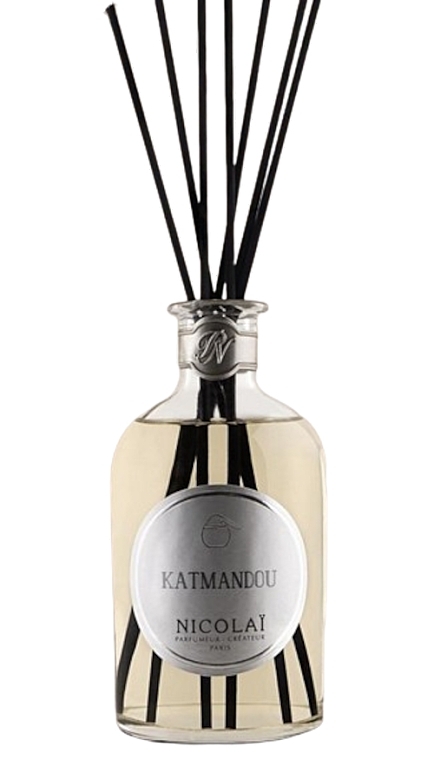 Duftzerstäuber mit Stäbchen  - Nicolai Parfumeur Createur Katmandou Reed Diffusers  — Bild N1