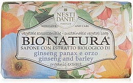 Düfte, Parfümerie und Kosmetik Naturseife Ginseng & Barley - Nesti Dante Vegetable Soap Bio Natura Collection