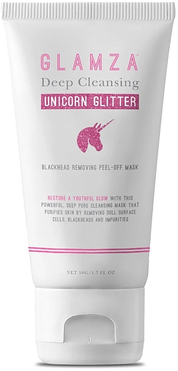 Tiefenreinigende Peel­-Off Peelingmaske gegen Mitesser mit Glitzer - Glamza Deep Cleaning Unicorn Glitter Peel­Off Mask — Bild N1