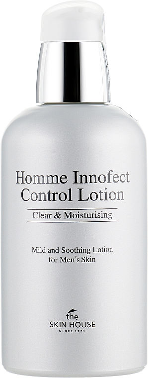 Mattierende und feuchtigkeitsspendende Gesichtslotion für Männer - The Skin House Homme Innofect Control Lotion — Bild N2