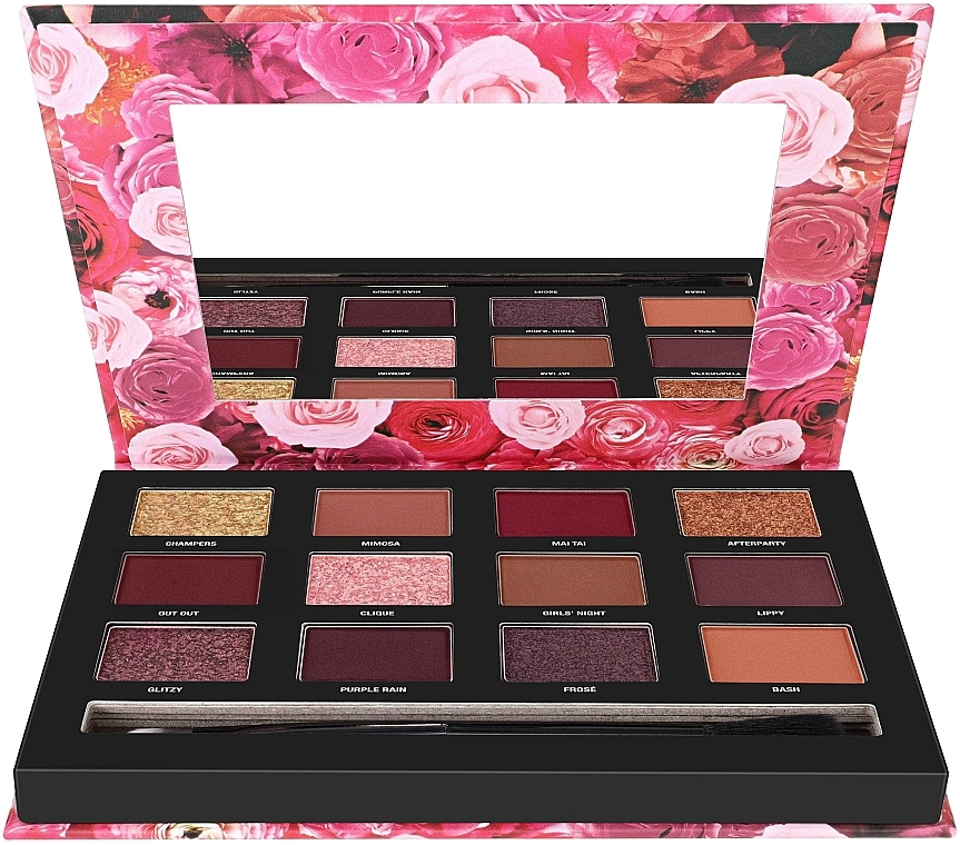 Lidschatten-Palette - W7 Let's Party With Vickaboo Pressed Pigment Palette — Bild N3