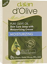 Düfte, Parfümerie und Kosmetik Feuchtigkeitsspendende Körpereife - Dalan D'Olive Moisturizing Cream Skin Care Soap With