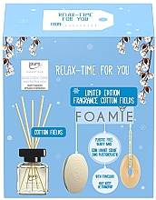 Düfte, Parfümerie und Kosmetik Set - Foamie Relax Time For You Set (sh/gel/80g + tr/buddy/1pcs + diff/50ml)