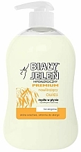 Hypoallergene Flüssigseife mit Haferextrakt - Bialy Jelen Hypoallergenic Premium Soap Extract Of Oats — Bild N1