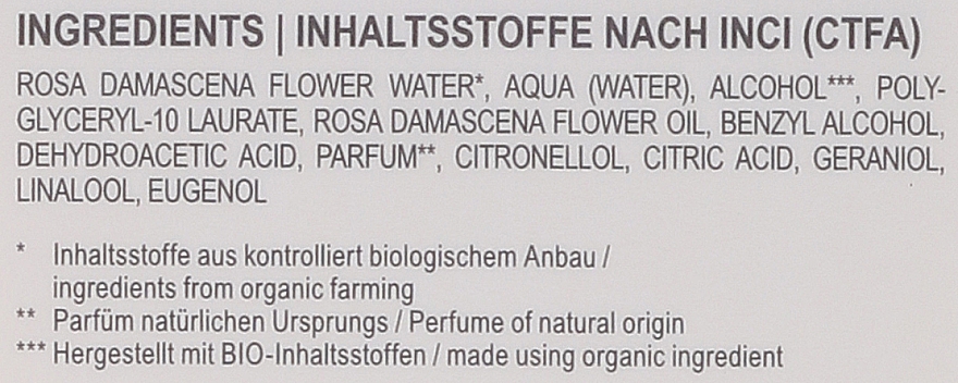 Gesichtstonikum für anspruchsvolle Haut mit Rosenwasser - Styx Naturcosmetic Rose Garden Intensive Face Tonic — Bild N3