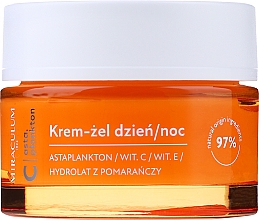 GESCHENK! Aufhellendes und feuchtigkeitsspendendes Gesichtscreme-Gel mit Orangenhydrolat und Vitamin C und E - Miraculum Asta.Plankton C Cream-Gel — Bild N1