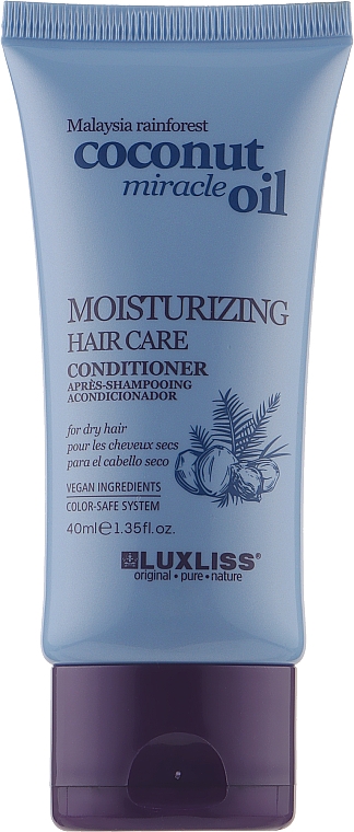 Feuchtigkeitsspendende Haarspülung - Luxliss Moisturizing Hair Care Conditioner — Bild N1