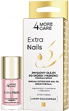 Öl für Nagelhaut und Nägel - More4Care Extra Nails  — Bild N2