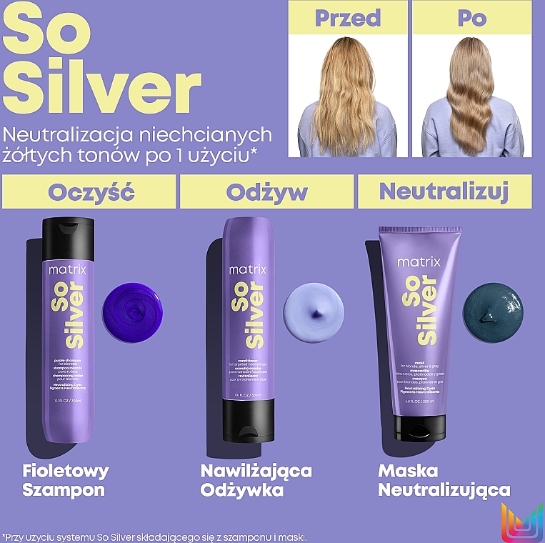 Haarspray - Matrix Total Results So Silver All-In-One Toning Spray for Blonde and Silver Hair — Bild N14