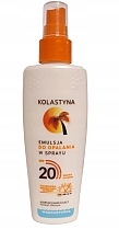Düfte, Parfümerie und Kosmetik Bräunungslotion - Kolastyna Emulsion Spray Spf 20