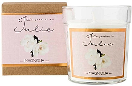 Düfte, Parfümerie und Kosmetik Duftkerze Magnolie - Ambientair Le Jardin de Julie Magnolia