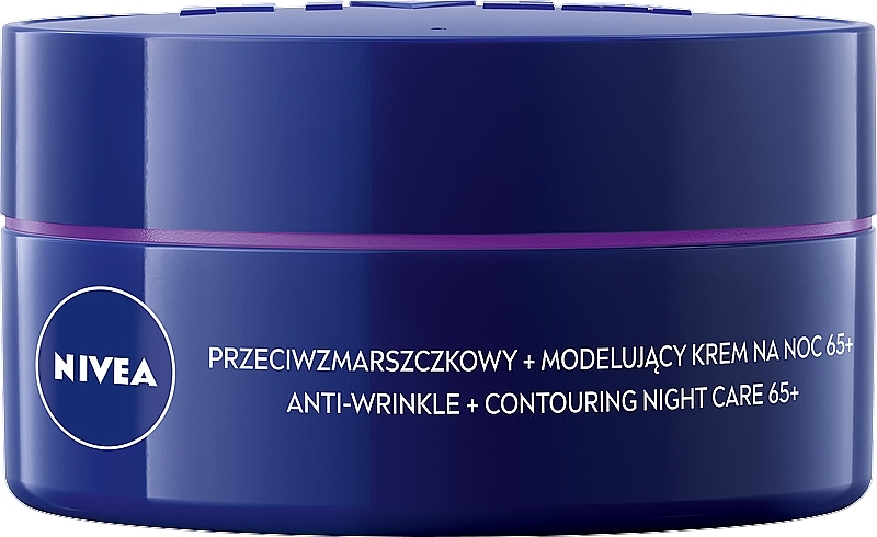Konturierende Anti-Falten Nachtpflege für das Gesicht 65+ - Nivea Anti-Wrinkle Contouring Night Care 65+ — Foto N3