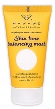Düfte, Parfümerie und Kosmetik Aufhellende Gesichtsmaske - Mawawo Skin Tone Balancing Mask 
