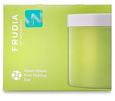 Mildes Peeling mit grünen Trauben - Frudia Green Grape Pore Peeling Big Pad — Bild N1