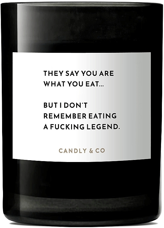 Duftkerze - Candly & Co No.1 They Say You Are What You Eat — Bild N2