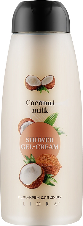 Duschgel-Creme Kokosnussmilch - Liora Coconut Milk Shower Gel-Cream — Bild N1