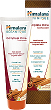 Düfte, Parfümerie und Kosmetik Fluoridfreie Zahnpasta mit Zimt - Himalaya Herbals Botanique Complete Care Toothpaste Simply Cinnamon