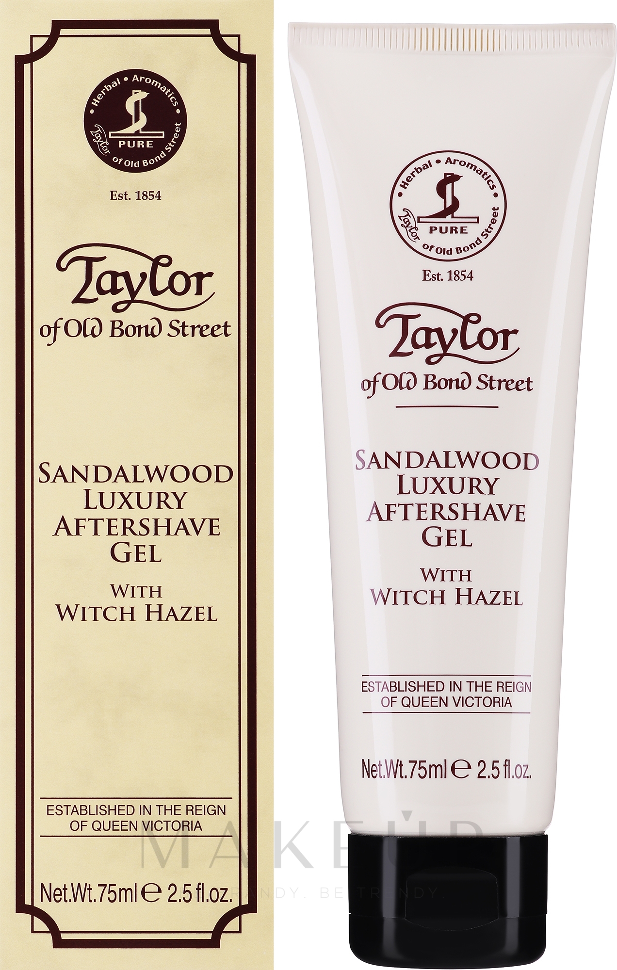 Taylor of Old Bond Street Sandalwood Aftershave Gel - After Shave Gel mit Sandelholz — Bild 75 ml
