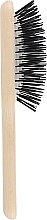 Haarbürste Buchenholz - Acca Kappa Protection Beech Wood Brush Looped Nylon Travel-Size — Bild N2