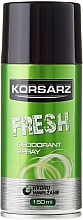 Düfte, Parfümerie und Kosmetik Deospray - Pharma CF Korsarz Fresh Deodorant
