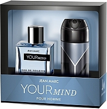 Set - Jean Marc Your Mind (deo/150ml + edt/100ml) — Bild N1