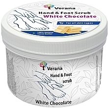 Düfte, Parfümerie und Kosmetik Hand- und Fußpeeling weiße Schokolade - Verana Hand & Foot Scrub White Chocolate