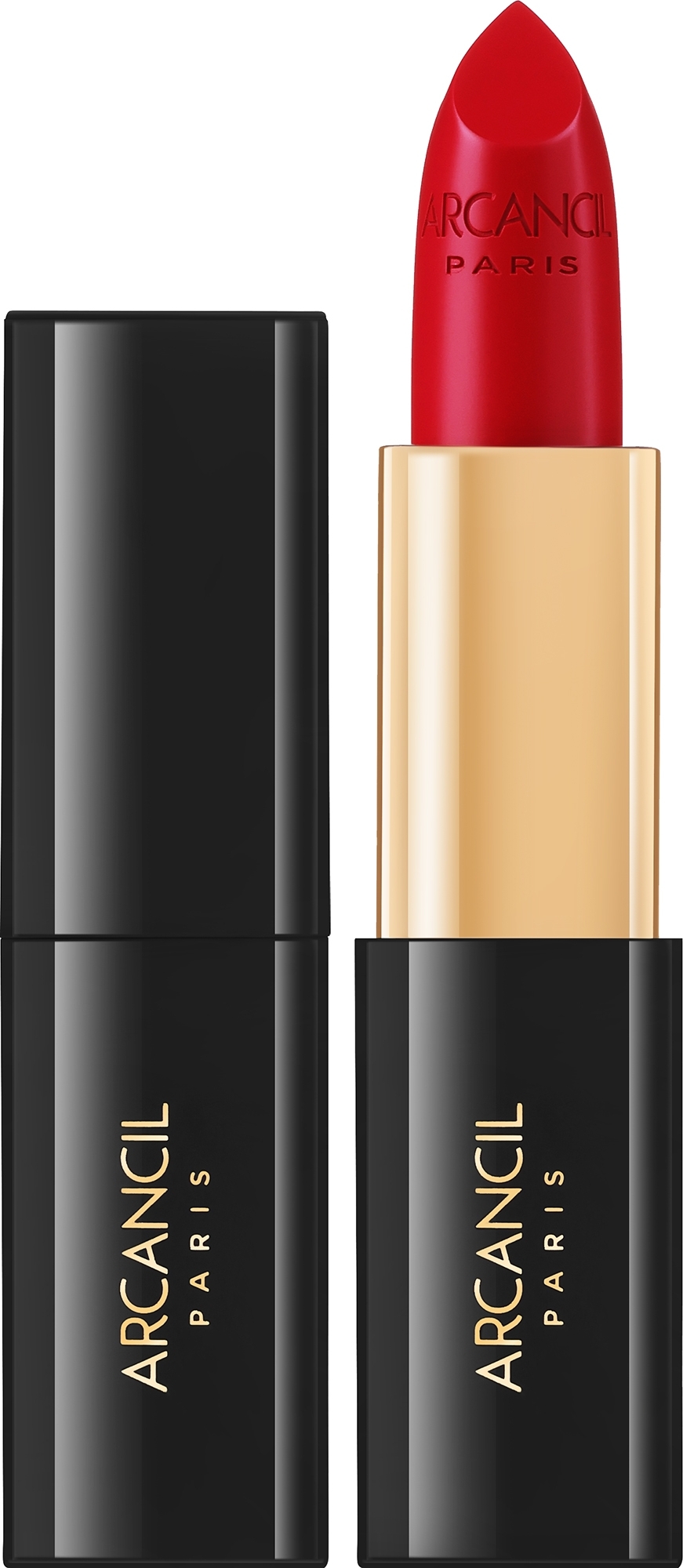 Lippenstift - Arcancil Paris Caresse de Rouge Satin Intense Color Lipstick — Bild 110 - Rouge Cabaret