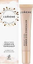 Feuchtigkeitsspendender und aufhellender Concealer für die Augenpartie - Lumene Bright Eyes Under Eye Concealer — Bild N2