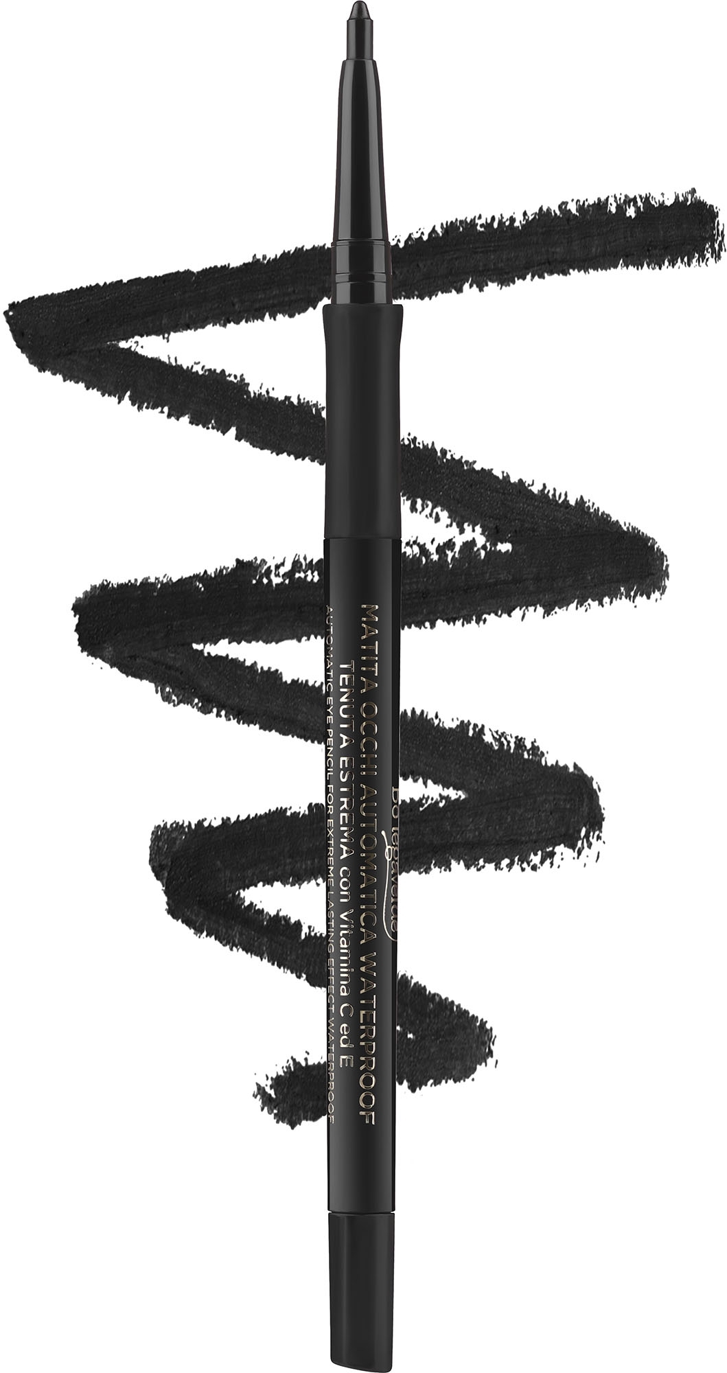 Automatischer Augenstift mit Vitamin C und E - Bottega Verde Automatic Eye Pencil For Extreme Lasting Effect Waterproof — Bild Deep Black