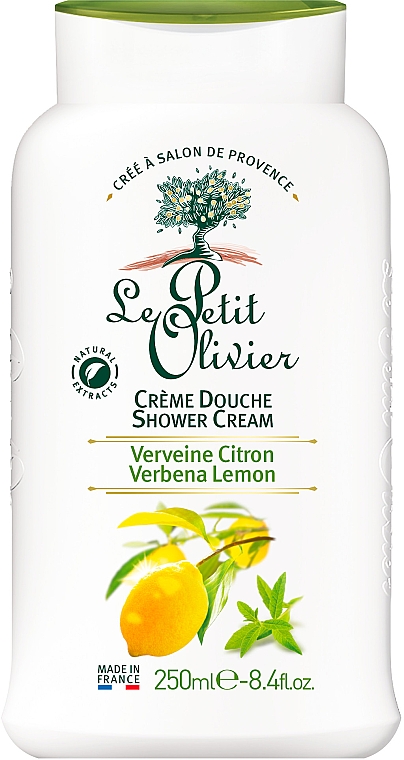 Extra milde Duschcreme mit Verbene und Zitrone - Le Petit Olivier Extra Gentle Shower Cream Verbena and Lemon