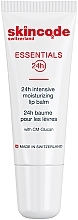 Düfte, Parfümerie und Kosmetik Intensiv feuchtigkeitsspendender Lippenbalsam - Skincode Essentials 24h Intensive Moisturizing Lip Balm