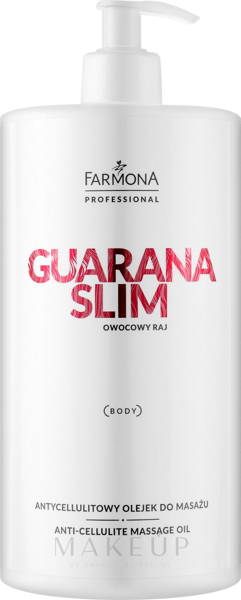 Anti-Cellulite Massageöl - Farmona Guarana Slim Anti-Cellulite Massage Oil — Foto 950 ml