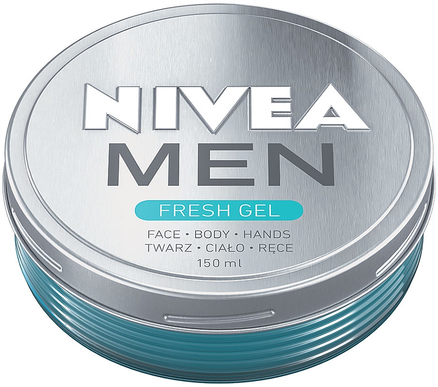 Nivea Men Fresh Gel - Feuchtigkeitsspendende Gelcreme für Gesicht und Körper — Bild N1