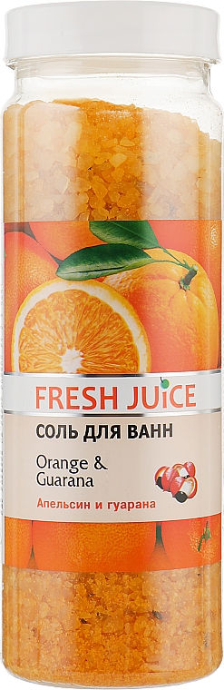 Badesalz Orange und Guarana - Fresh Juice Orange and Guarana — Bild N1