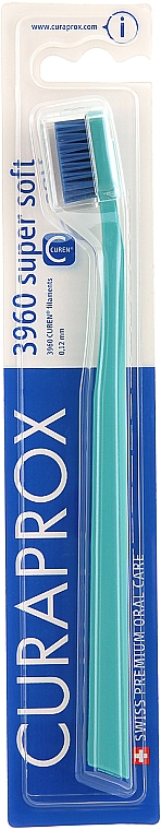 Zahnbürste extra weich CS 3960 türkis-blau - Curaprox — Bild N1