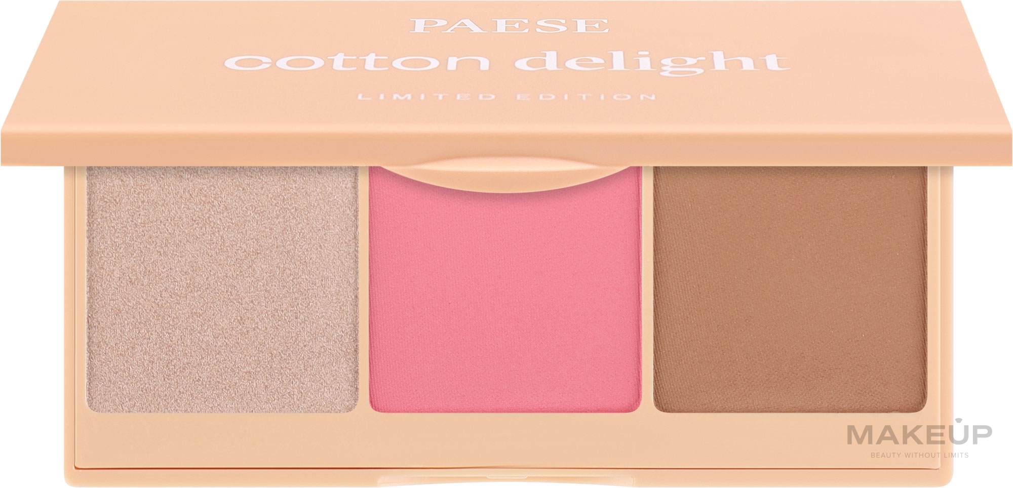 Konturierungspalette - Paese Cotton Delight Contouring Palette  — Bild 01 - Pink