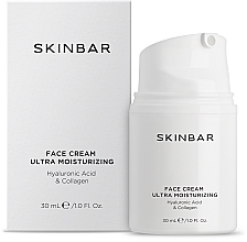 Feuchtigkeitsspendende Gesichtscreme mit Hyaluronsäure und Kollagen - SKINBAR Hyaluronic Acid & Collagen Face Cream — Bild N1