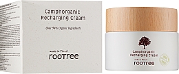 Feuchtigkeitsspendende Gesichtscreme mit Sheabutter und Kamillenextrakt - Rootree Camphorganic Recharging Cream — Bild N2