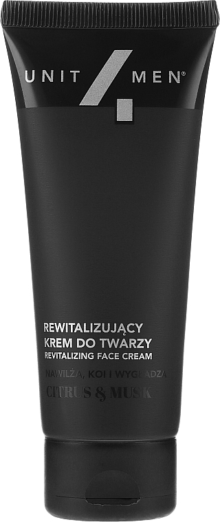 Revitalisierende Gesichtscreme mit Zitrusfrüchten und Moschus - Unit4Men Citrus&Musk Revitalizing Face Cream — Bild N2