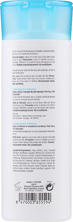 Intensiv feuchtigkeitsspendende Lotion für trockene Haut - Isdin Ureadin Essential Re-hydrating Body Lotion — Bild N2